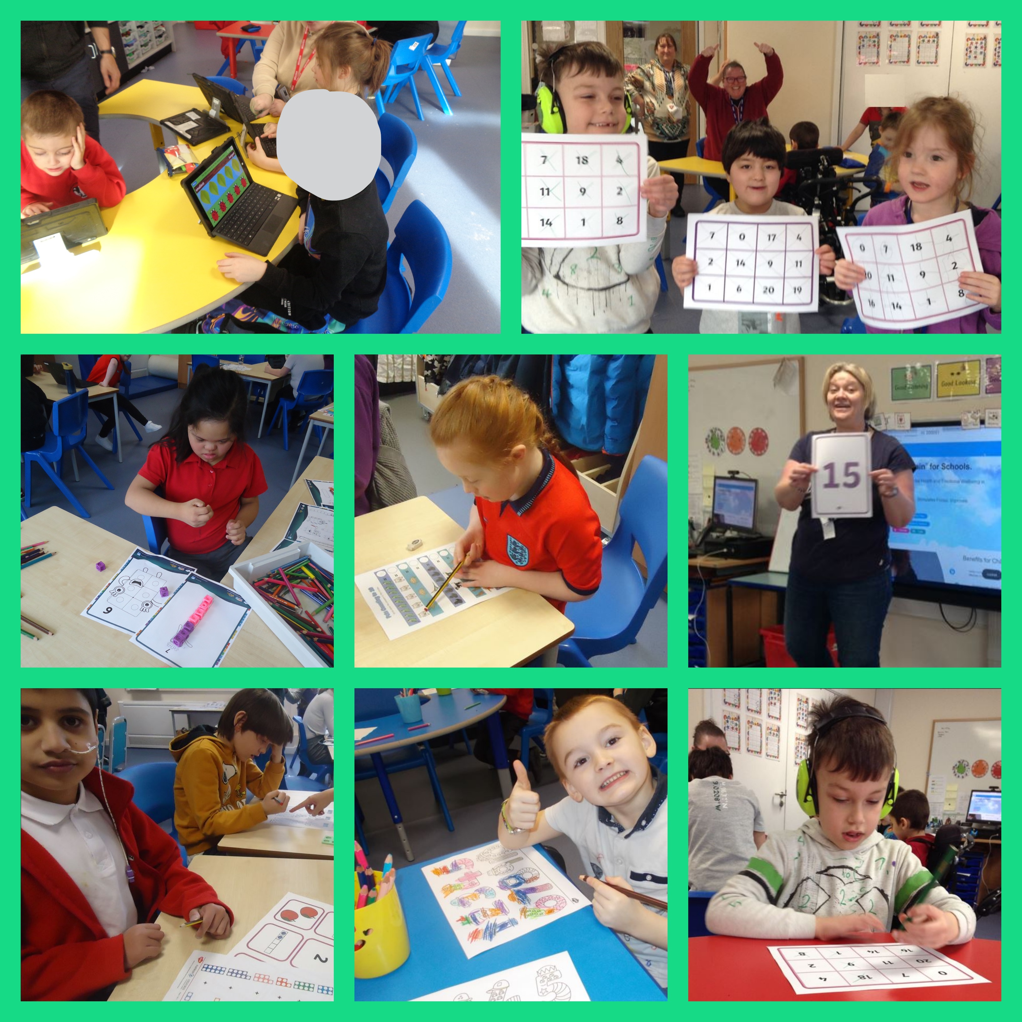 NSPCC Number Day Haughton School