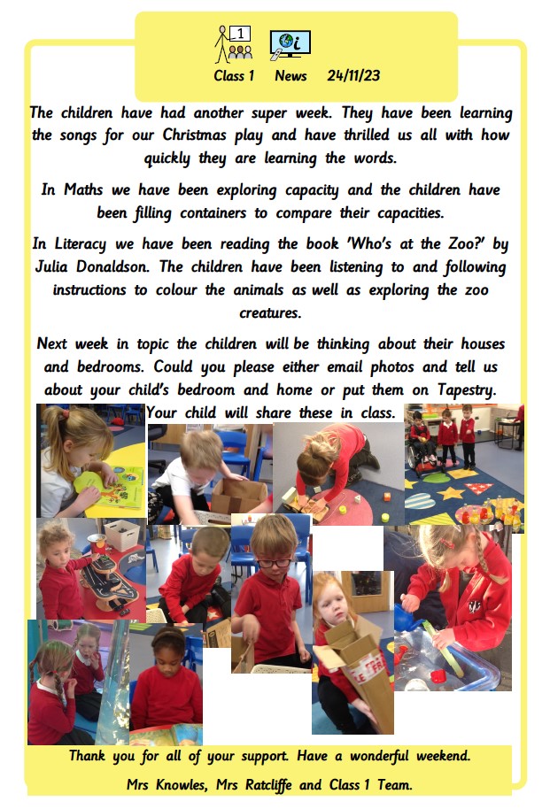 Class 1 News Haughton School