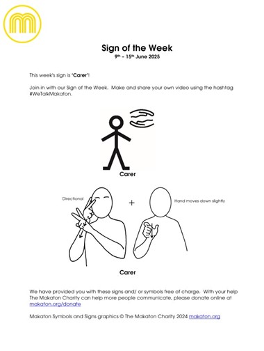 MAKATON - SIGN OF THE WEEK