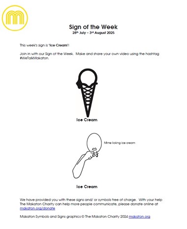 MAKATON - SIGN OF THE WEEK