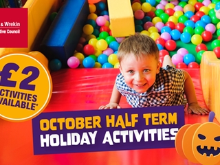 TELFORD & WREKIN HALF TERM LEISURE ACTIVITIES