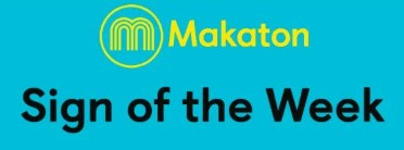 Click the image above for the Sign of the Week on the Makaton website:  