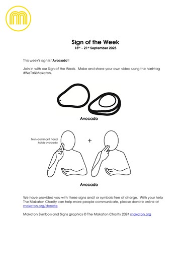 MAKATON - SIGN OF THE WEEK